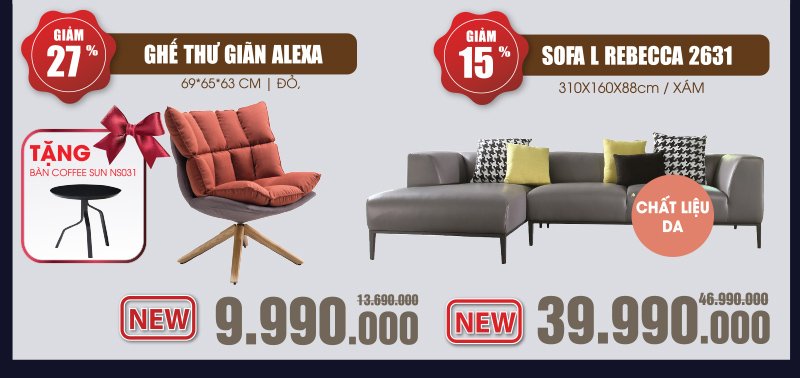 Nội thất nhập khẩu - Tất cả đều rẻ hơn tại GoldenMart