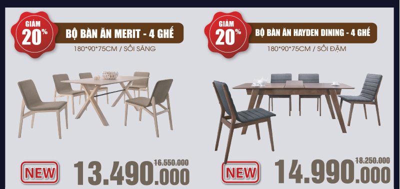 Nội thất nhập khẩu - Tất cả đều rẻ hơn tại GoldenMart
